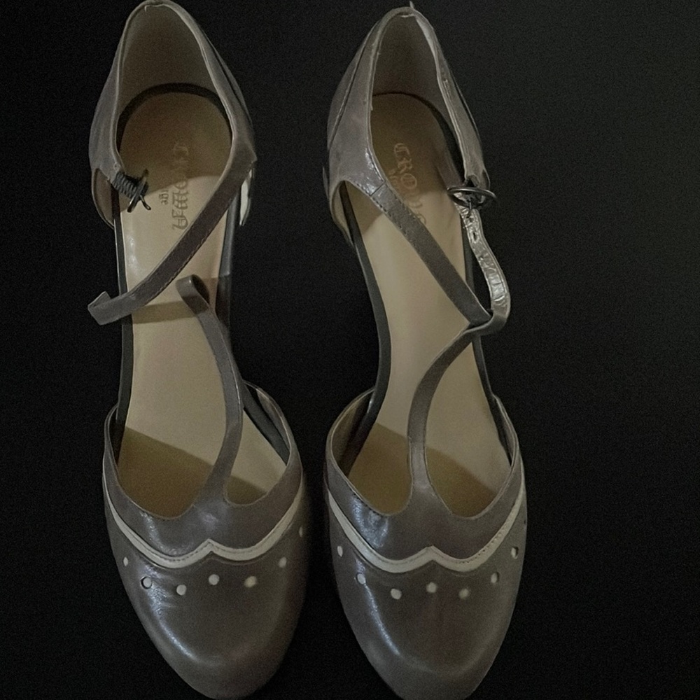 Grey heels